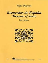 Recuerdos de Espana piano sheet music cover